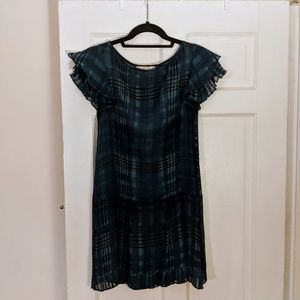 Nanette Lepore - Plaid Shift Dress - Green - 2